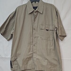 90s Oversized Men's Barcode Shirt Large